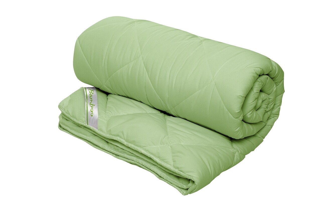 Pilota 4 Anotimpuri, Bamboo Sense, 180x200 cm, 250 g + 150 g, fibra de bambus, verde - imagine 5